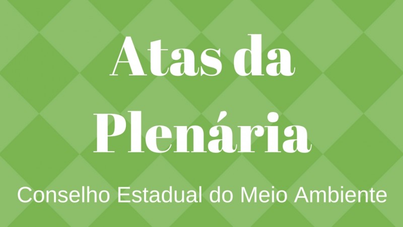 Atas da Plenária