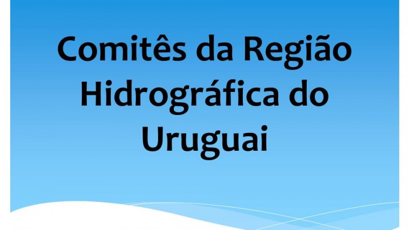 Comitês Região Hidrográfica do Uruguai Imagem