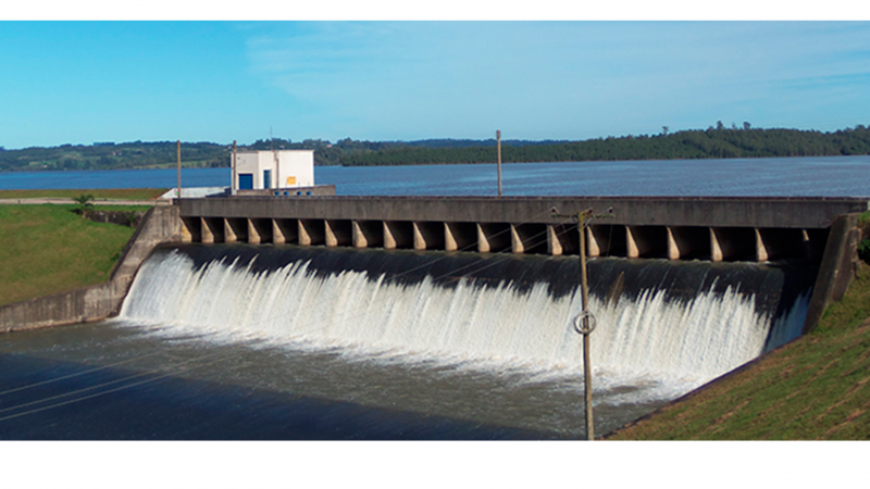 Barragem no Arroio Duro